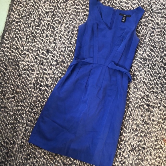 Navy/Royal blue H&M fitted dress - Picture 16 of 16
